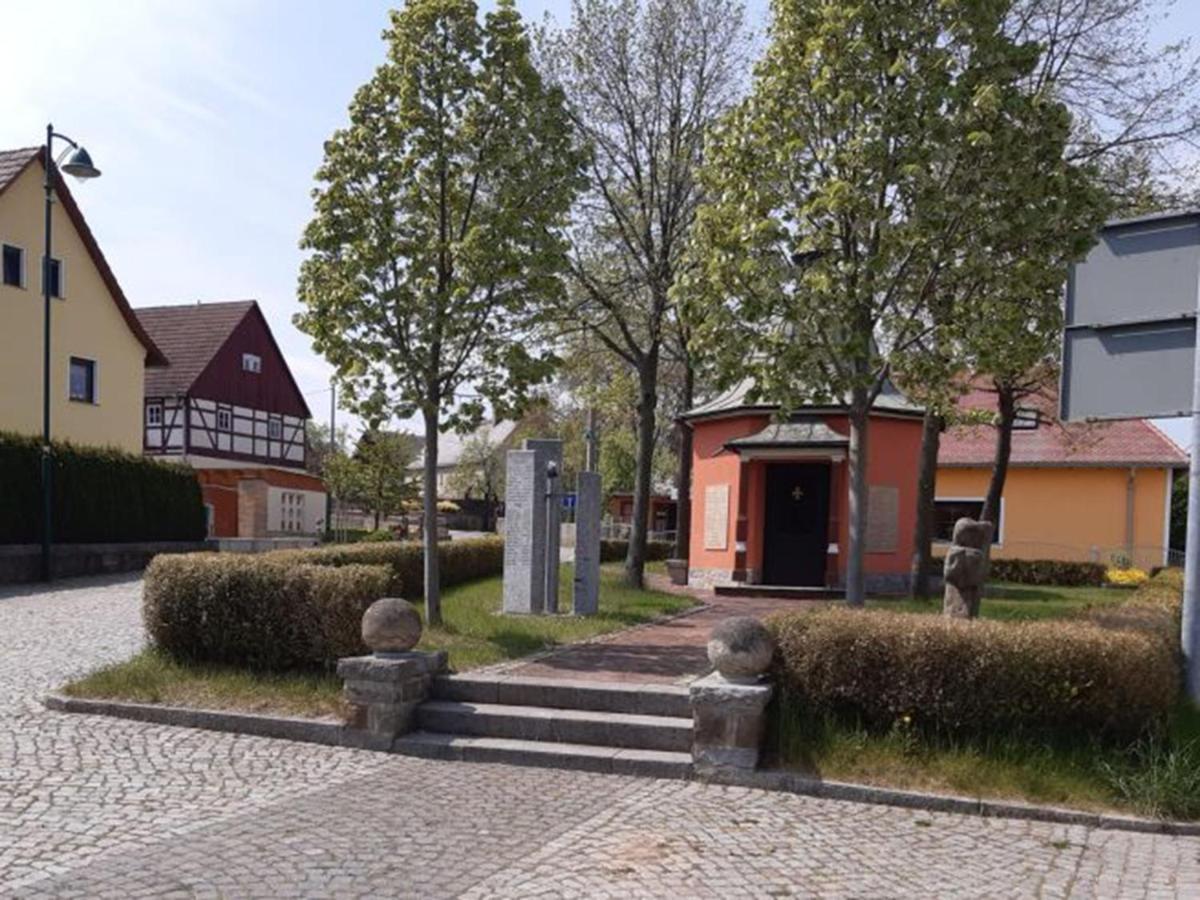 Neu! Ferienwohnung Hanka Crostwitz Exteriér fotografie